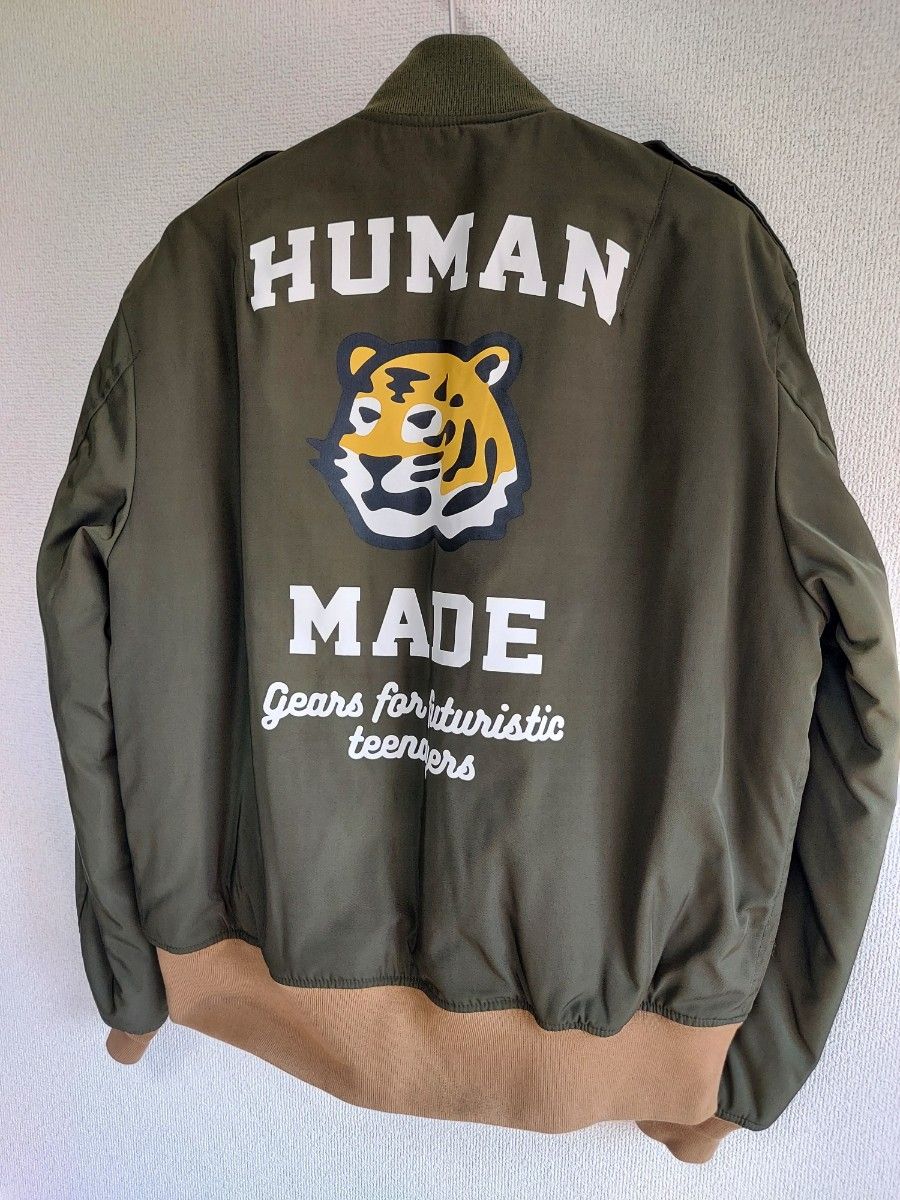 HUMAN MADE~ フライトジャケット L MA-1 ヒューマンメイド HUMAN MADE~ フライトジャケット L MA-1 ヒューマンメイド