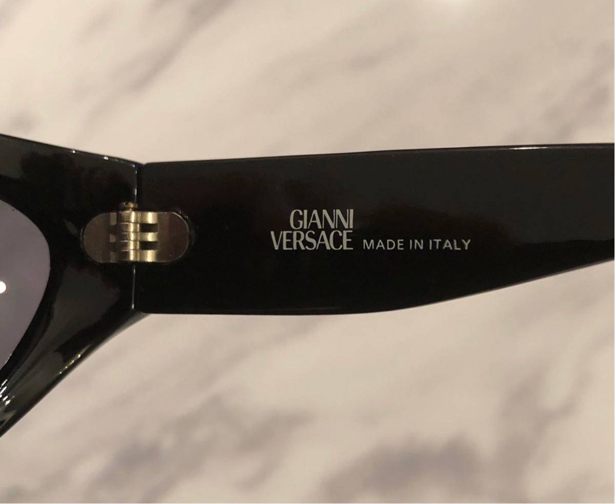 美品 希少 Gianni Versace vintage サングラス MOD. 460 ヴェルサーチ ヴィンテージ ゴールド メデューサ エンブレム ITALY イタリア レア_画像6
