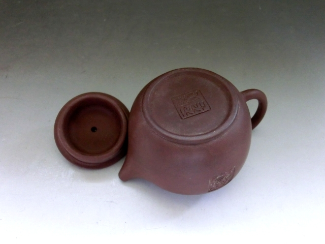 急須□朱泥 1997 後手茶器茶瓶 紫砂壺 煎茶器 茶壷 古玩 唐物