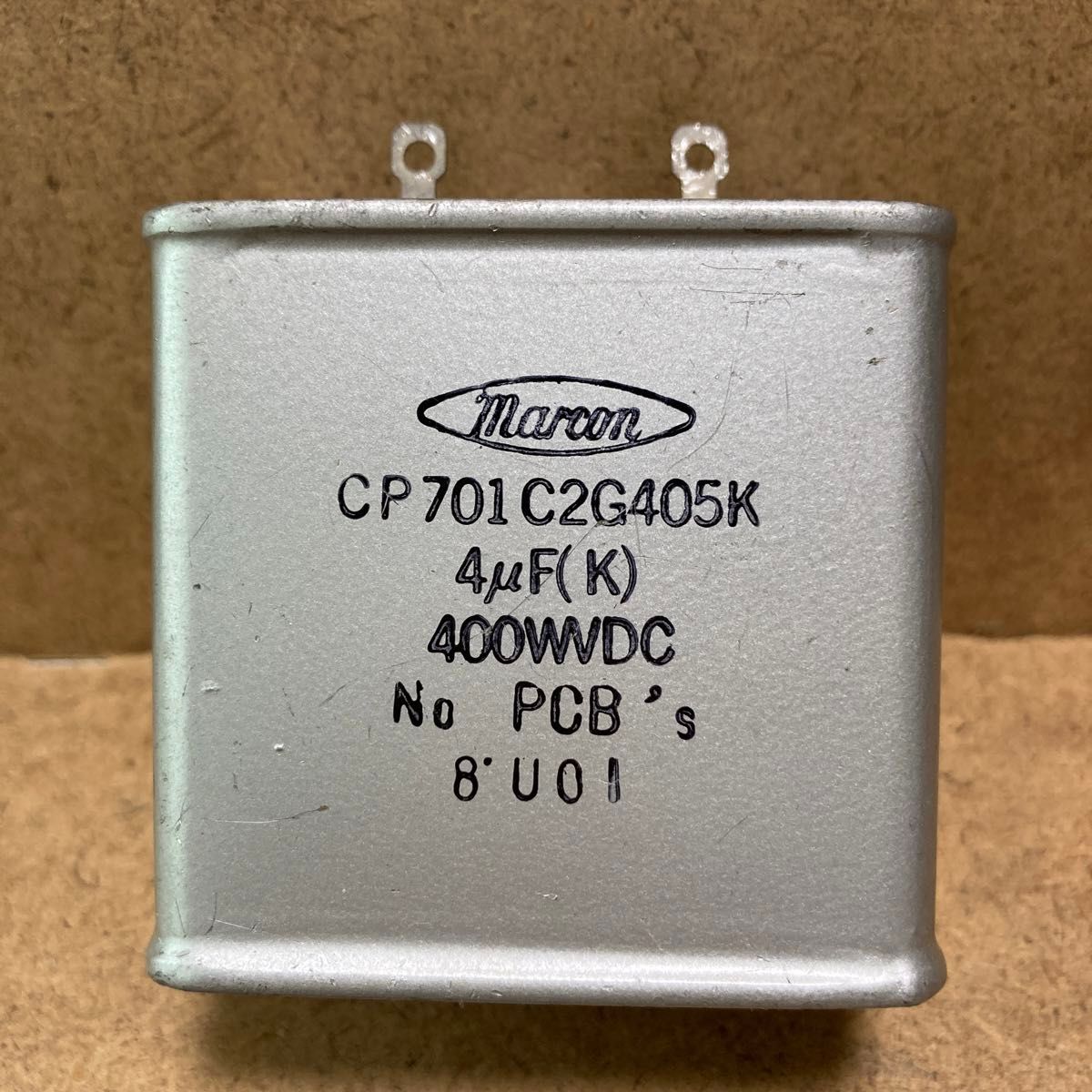 オイルコンデンサ 4uF 400WVDC Marcon製 CP701C2G405K|Yahoo オイルコンデンサ 4uF 400WVDC Marcon製 CP701C2G405K|Yahoo