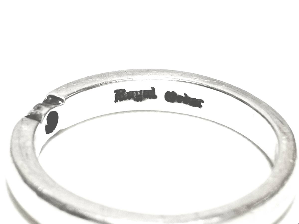高い信頼 厚い信頼 定価¥41 White w/ Ring Halo ロイヤルオーダー 正規品 本物 800 指輪