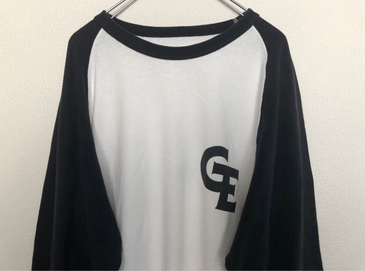 90s GOODENOUGH グッドイナフ ラグラン ロングスリーブTシャツ 90s GOODENOUGH グッドイナフ ラグラン ロングスリーブTシャツ