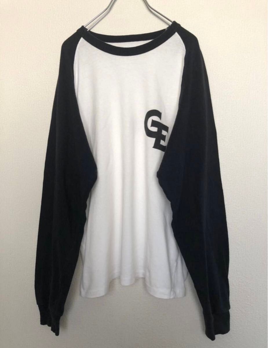 90s GOODENOUGH グッドイナフ ラグラン ロングスリーブTシャツ 90s GOODENOUGH グッドイナフ ラグラン ロングスリーブTシャツ