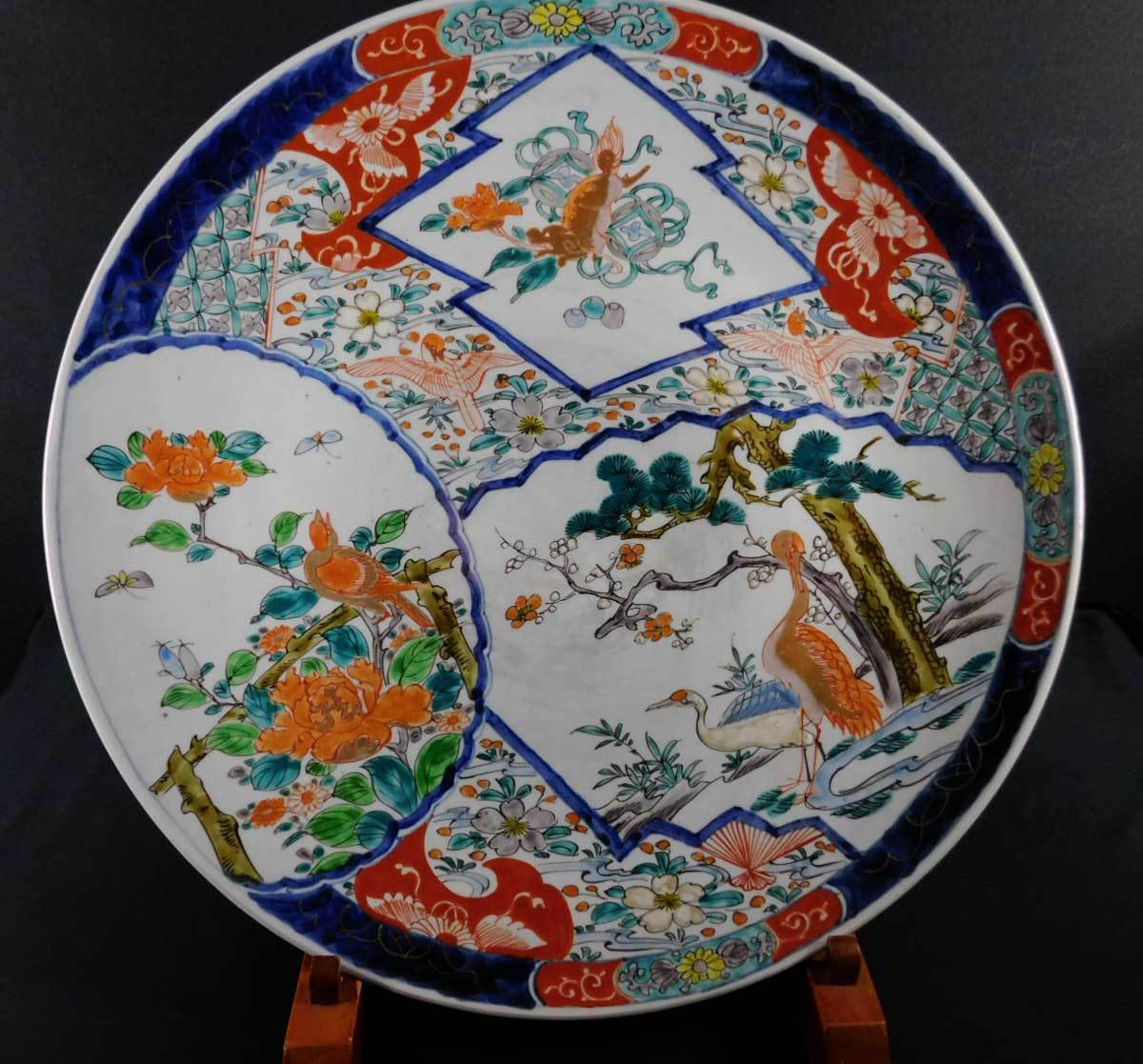 古伊万里色絵金彩大皿4 | hyundaikudus.com