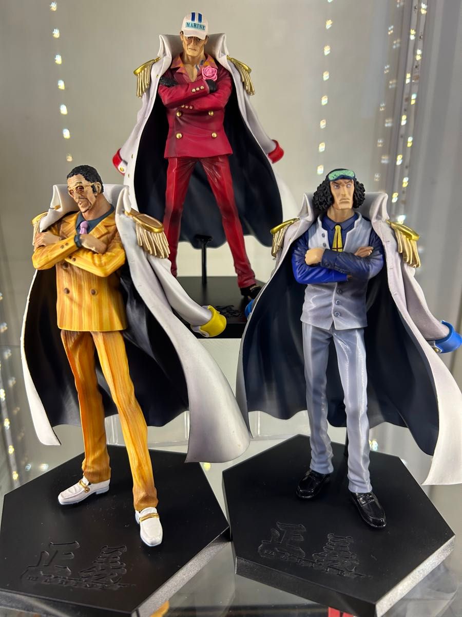ワンピースone piece DX海軍フィギュア 青雉 黄猿 赤犬 dxf ワンピースone piece DX海軍フィギュア 青雉 黄猿 赤犬 dxf