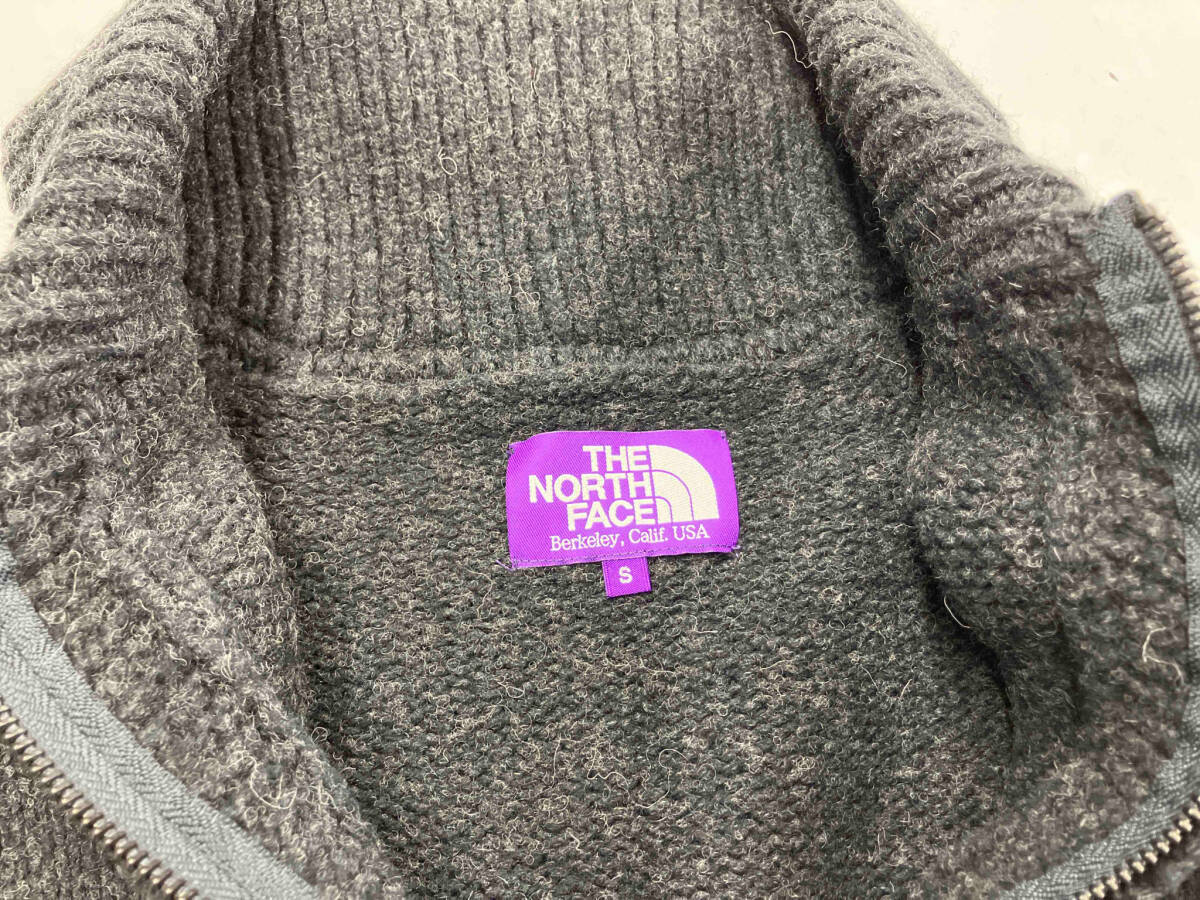 話題の行列 FACE NORTH THE PURPLE ノース Cardigan Collor Shawl LABEL その他