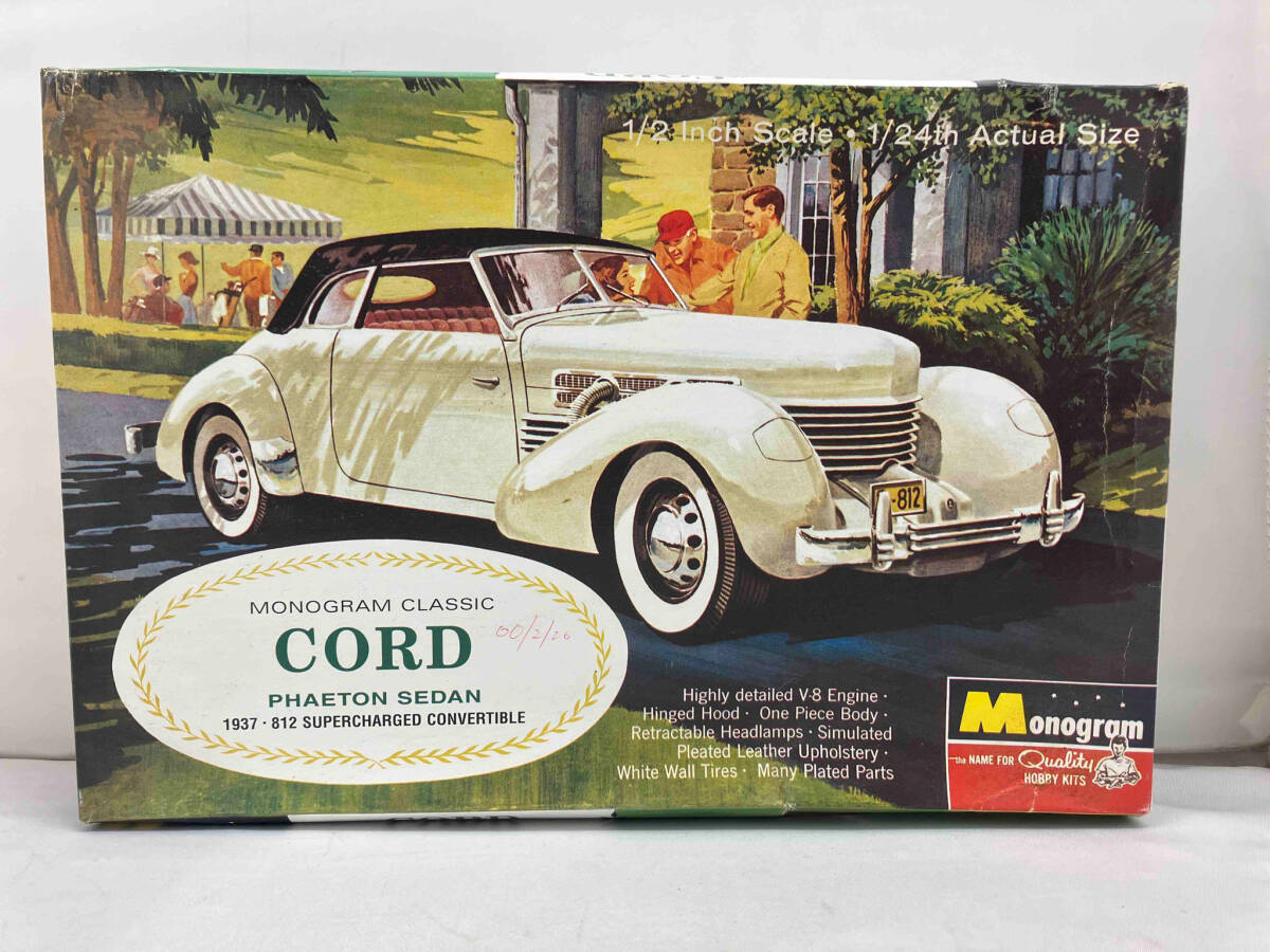 現状品 【管理番号2】 MONOGRAM モノグラム 1/24 CORD PHAETON SEDAN コード フェートン セダン 1937 812
