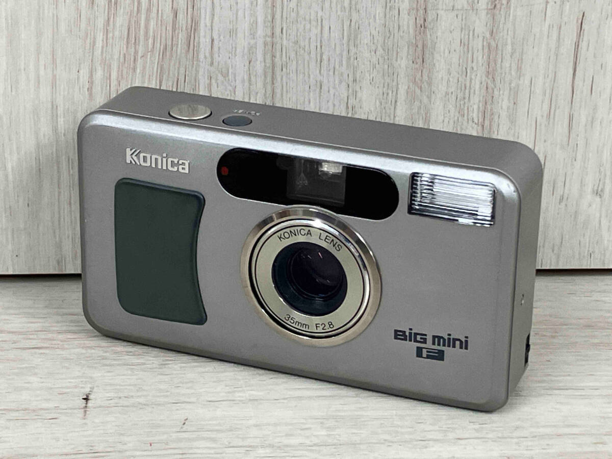Konica BIG mini F コンパクトカメラ ジャンク Yahoo!オークション - 【ジャンク】 Konica Big mini F