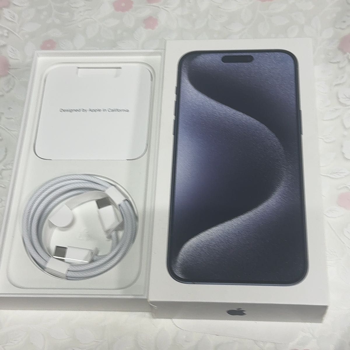 AC付 iPhone 15 Pro Max 256 ブルーチタニウム 新品交換品 AC付 iPhone 15 Pro Max 256 ブルーチタニウム 新品交換品