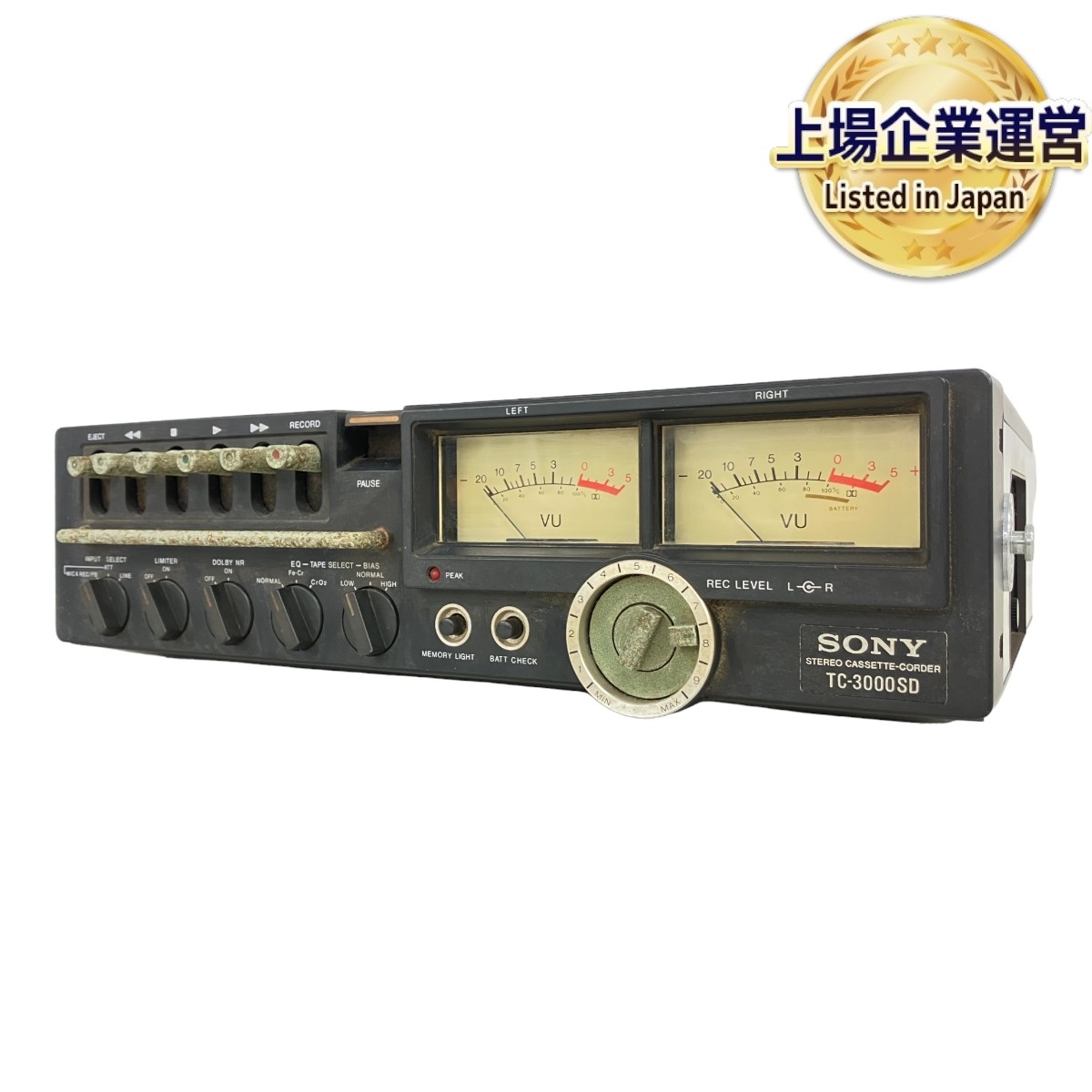 【ジャンク】SONY TC-3000SD デンスケ SONY ソニー TC-3000SD カセットデッキ デンスケ ソニー 音響