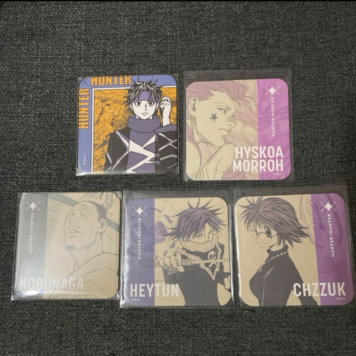 HUNTER×HUNTER ハンターハンター アートコースター 幻影旅団 HUNTER×HUNTER ハンターハンター アートコースター 幻影旅団