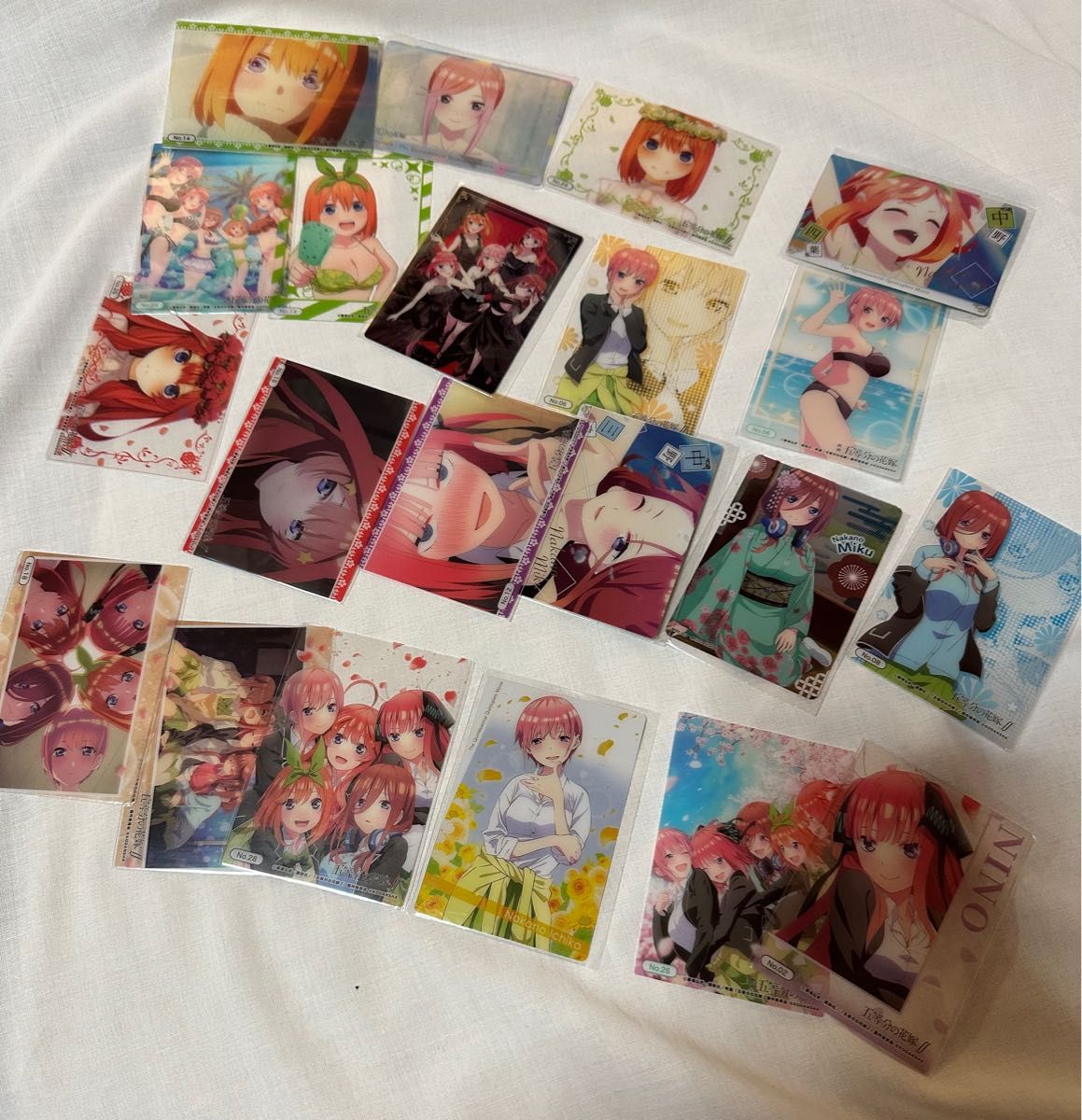 五等分の花嫁 カード まとめ売り21枚|Yahoo!フリマ(旧PayPay 五等分の花嫁 カード まとめ売り21枚|Yahoo!フリマ(旧PayPay