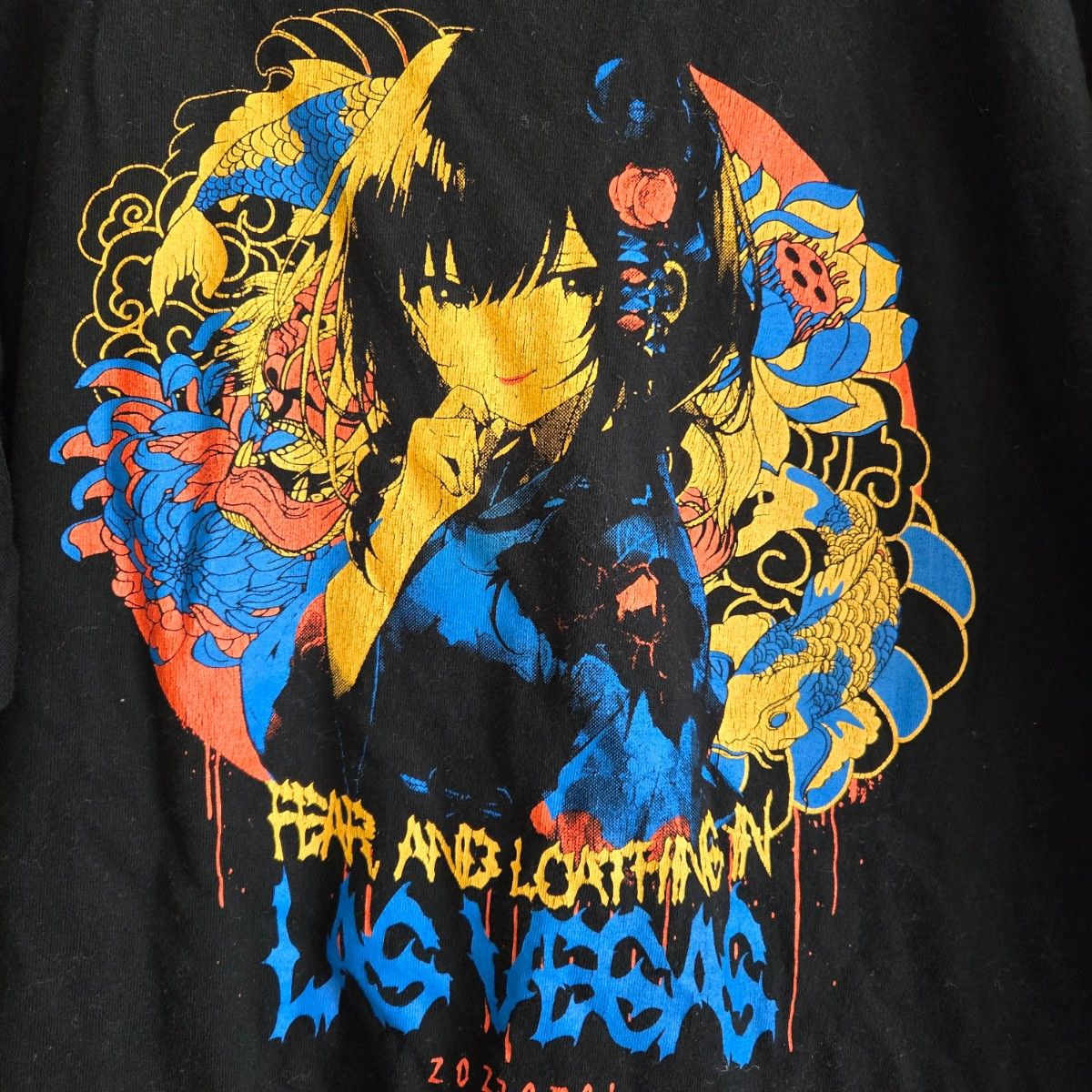 Fear, and Loathing in Las Vegas 京都大作戦 限定Tシャツ XLサイズ ベガ子 FALILV グッズ Fear, and Loathing in Las Vegas 京都大作戦 限定Tシャツ XLサイズ ベガ子 FALILV グッズ