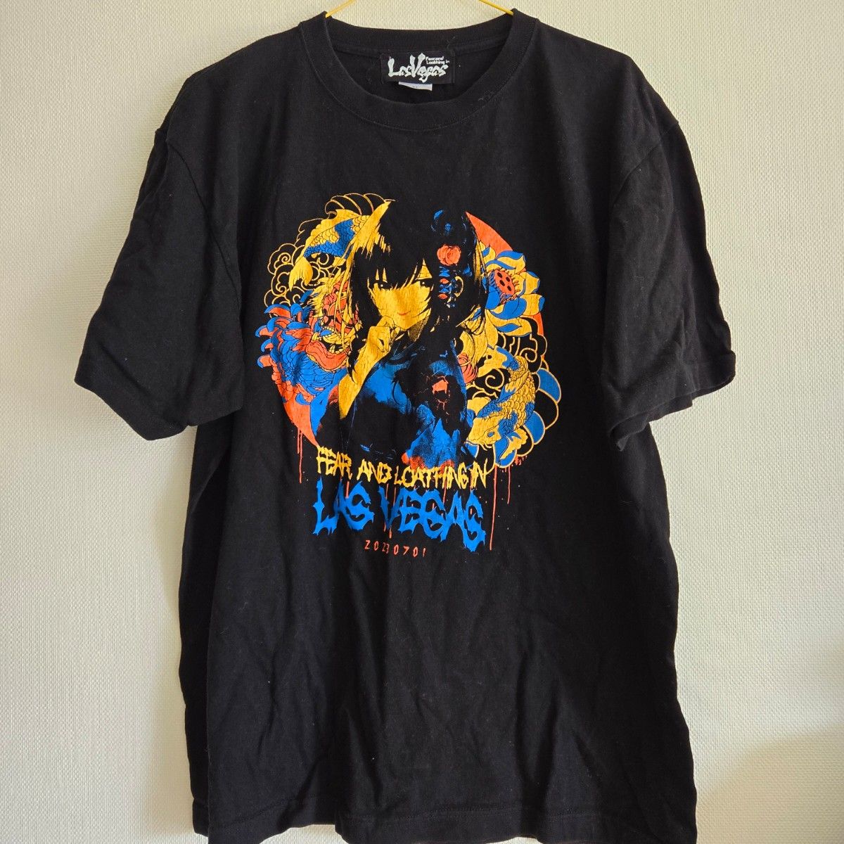 Fear, and Loathing in Las Vegas 京都大作戦 限定Tシャツ XLサイズ ベガ子 FALILV グッズ Fear, and Loathing in Las Vegas 京都大作戦 限定Tシャツ XLサイズ ベガ子 FALILV グッズ