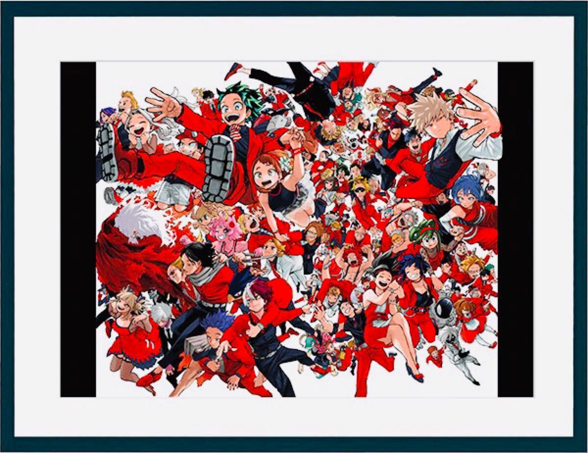 僕のヒーローアカデミア 額装高精細デジタルカラー 複製原画 僕のヒーローアカデミア 額装高精細デジタルカラー 複製原画