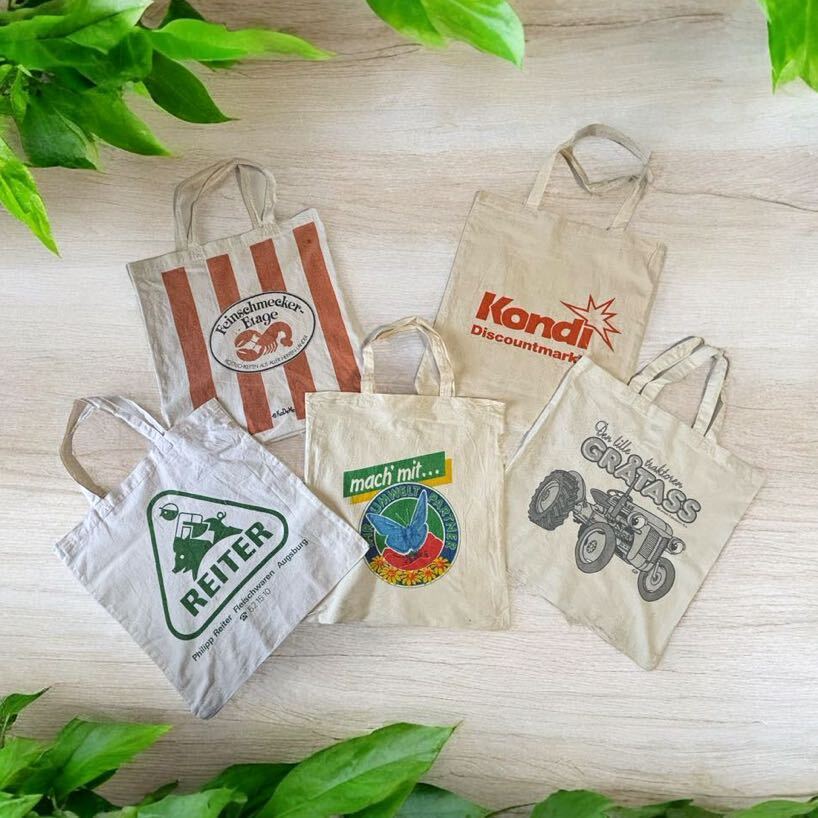 希少 ドイツ購入 EURO VINTAGE コットンバッグ エコバッグ 輸入 希少 ドイツ購入 EURO VINTAGE コットンバッグ エコバッグ 輸入