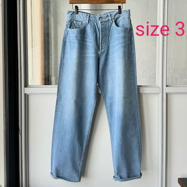 AURALEE】SELVEDGE FADED LIGHT DENIM WIDE PANTS size3|Yahoo AURALEE】SELVEDGE FADED LIGHT DENIM WIDE PANTS size3|Yahoo