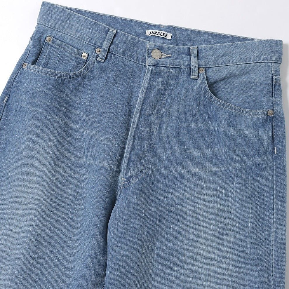 AURALEE】SELVEDGE FADED LIGHT DENIM WIDE PANTS size3|Yahoo AURALEE】SELVEDGE FADED LIGHT DENIM WIDE PANTS size3|Yahoo