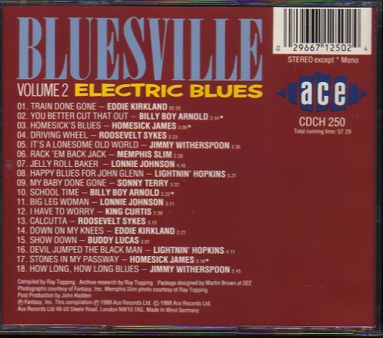 「Bluesville Volume 2 : Electric Blues」