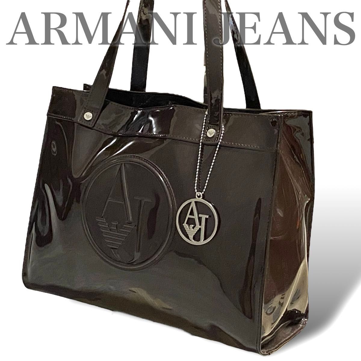 ★ARMANI JEANS★ トートバッグ アルマーニジーンズ ARMANI JEANS トートバッグ 肩掛け 通勤通学