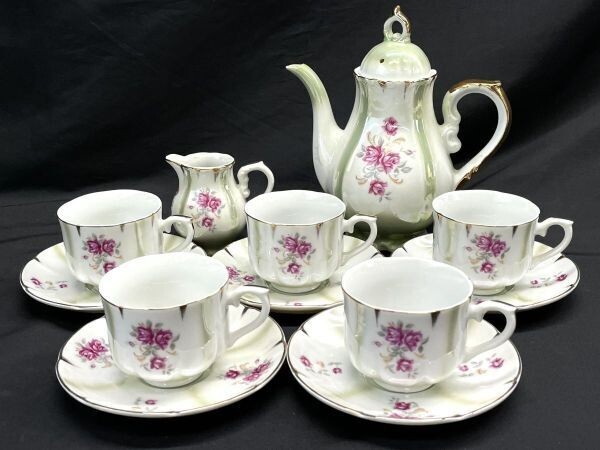 F419】未使用 保管品 PANSY ティーセット ポット/ミルクポット F419】未使用 保管品 PANSY ティーセット ポット/ミルクポット