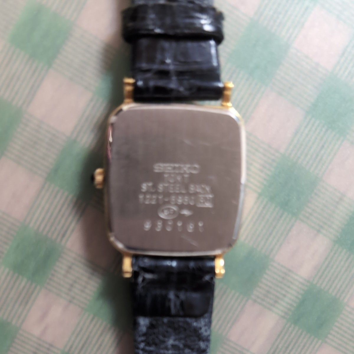 SEIKO 10KT刻印 セイコー Exceline エクセリーヌ 1221-5950 SEIKO 10KT刻印 セイコー Exceline エクセリーヌ 1221-5950