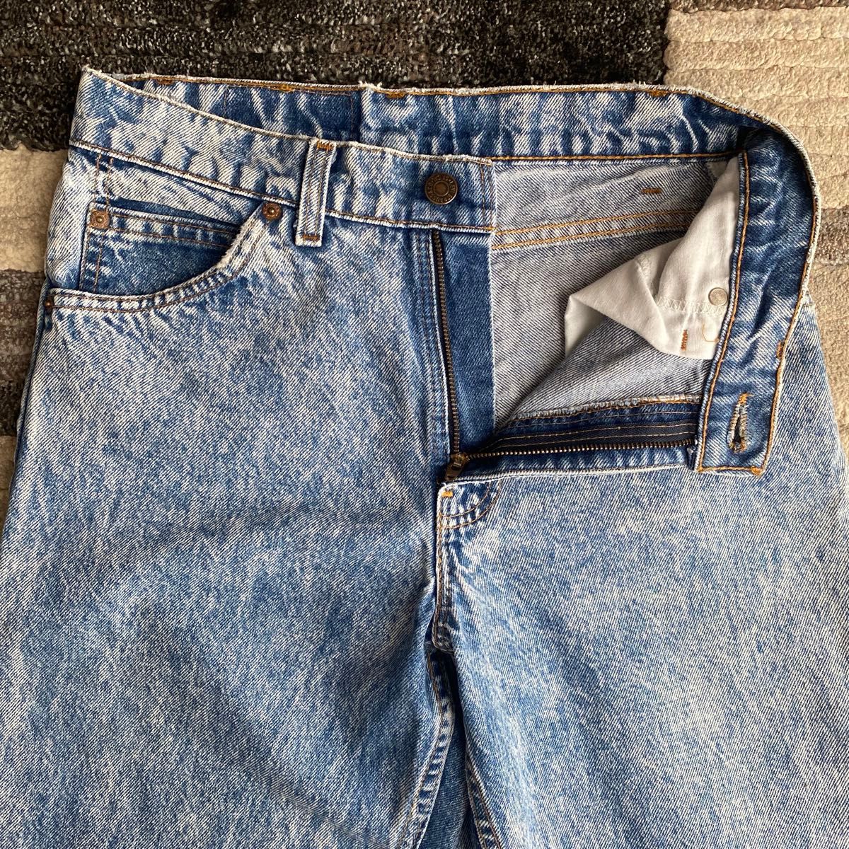 希少80s USA製 Levi'sリーバイス 550 ケミカルウォッシュ デニム 希少80s USA製 Levi'sリーバイス 550 ケミカルウォッシュ デニム