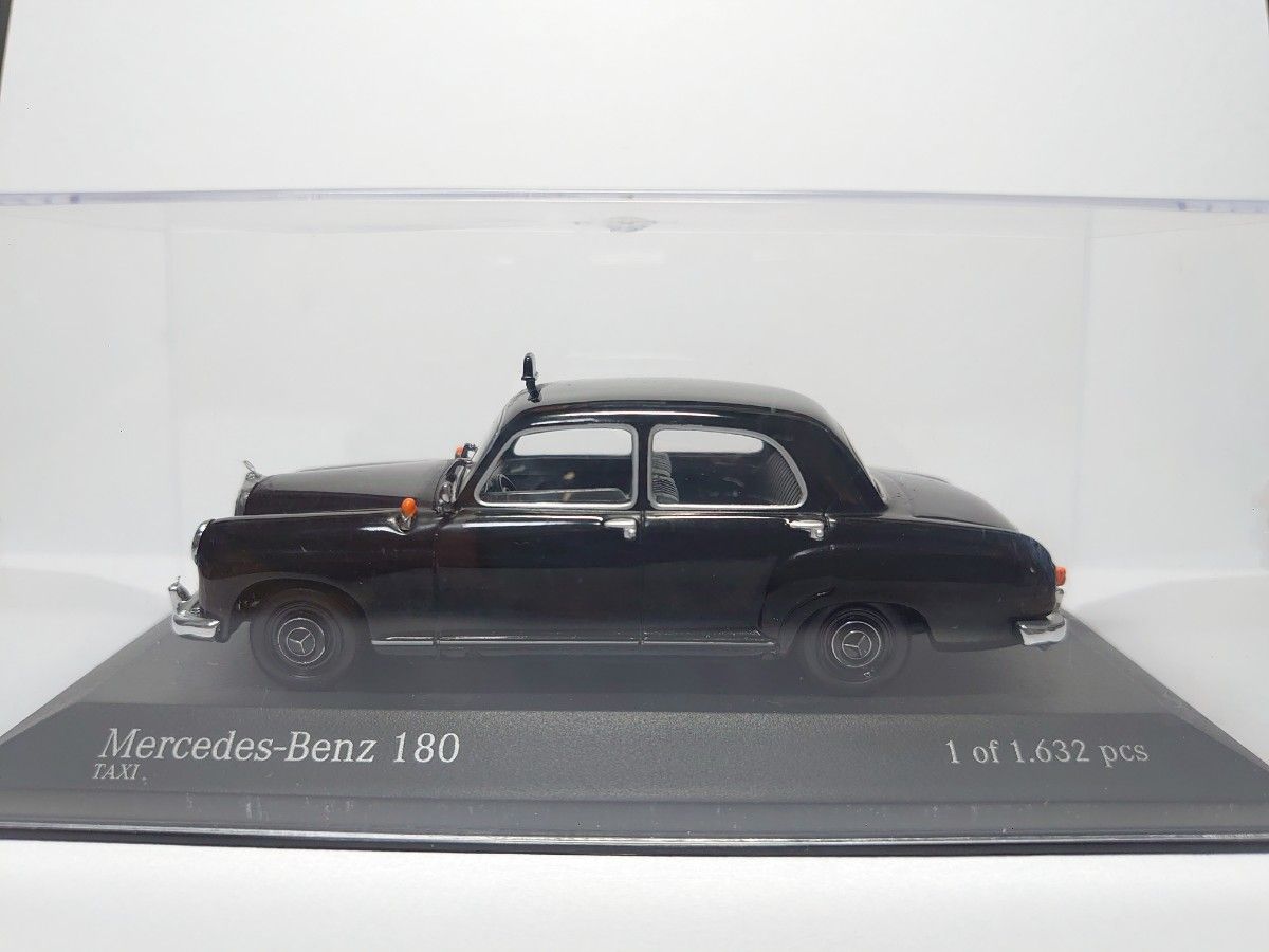 1/43 ミニチャンプス メルセデスベンツ 180 タクシー ミニカー 1/43 ミニチャンプス メルセデスベンツ 180 タクシー ミニカー
