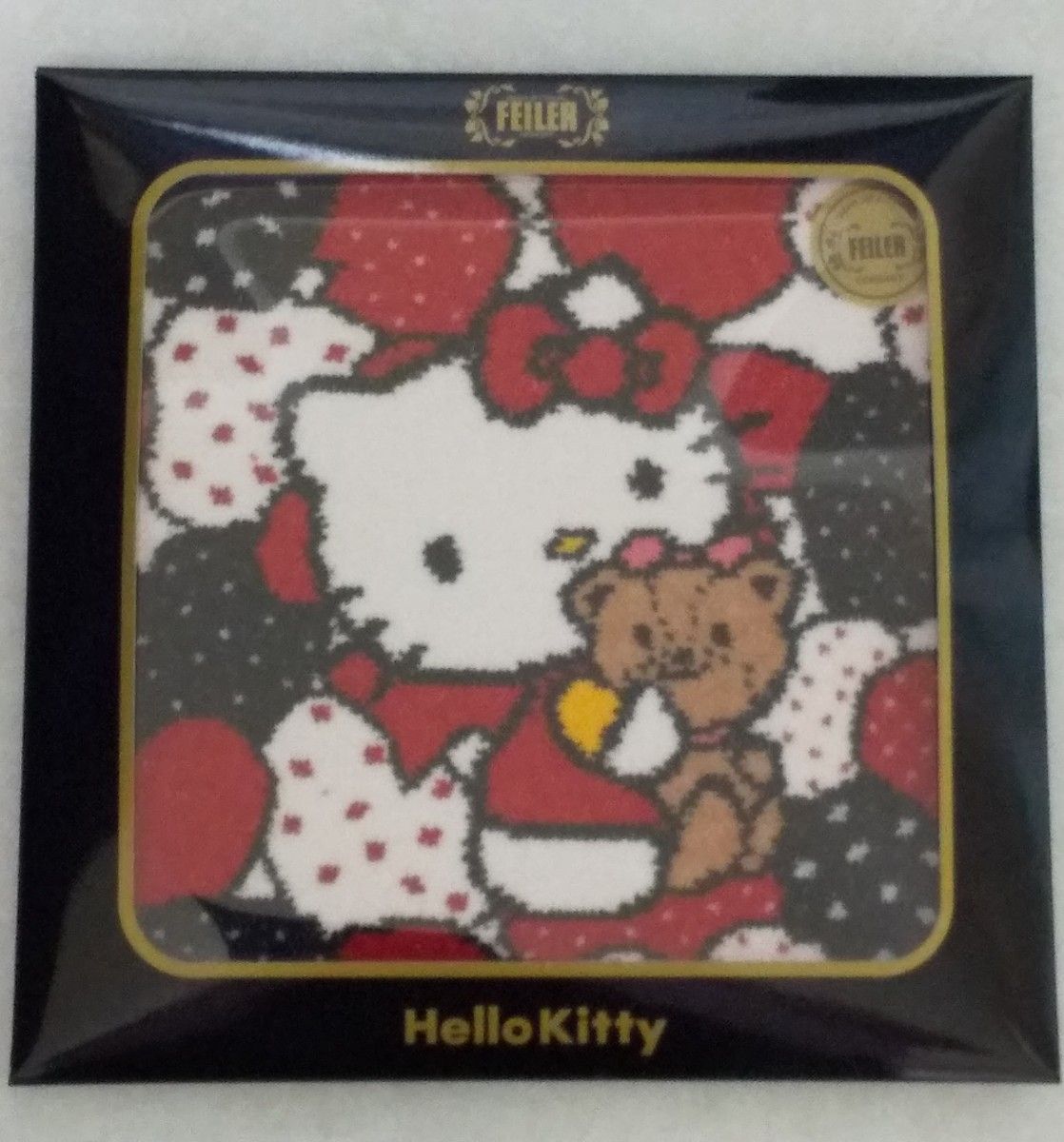 新品未開封】【限定品】フェイラー タオルハンカチ ハローキティ 新品未開封】【限定品】フェイラー タオルハンカチ ハローキティ