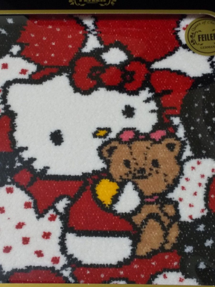 新品未開封】【限定品】フェイラー タオルハンカチ ハローキティ 新品未開封】【限定品】フェイラー タオルハンカチ ハローキティ
