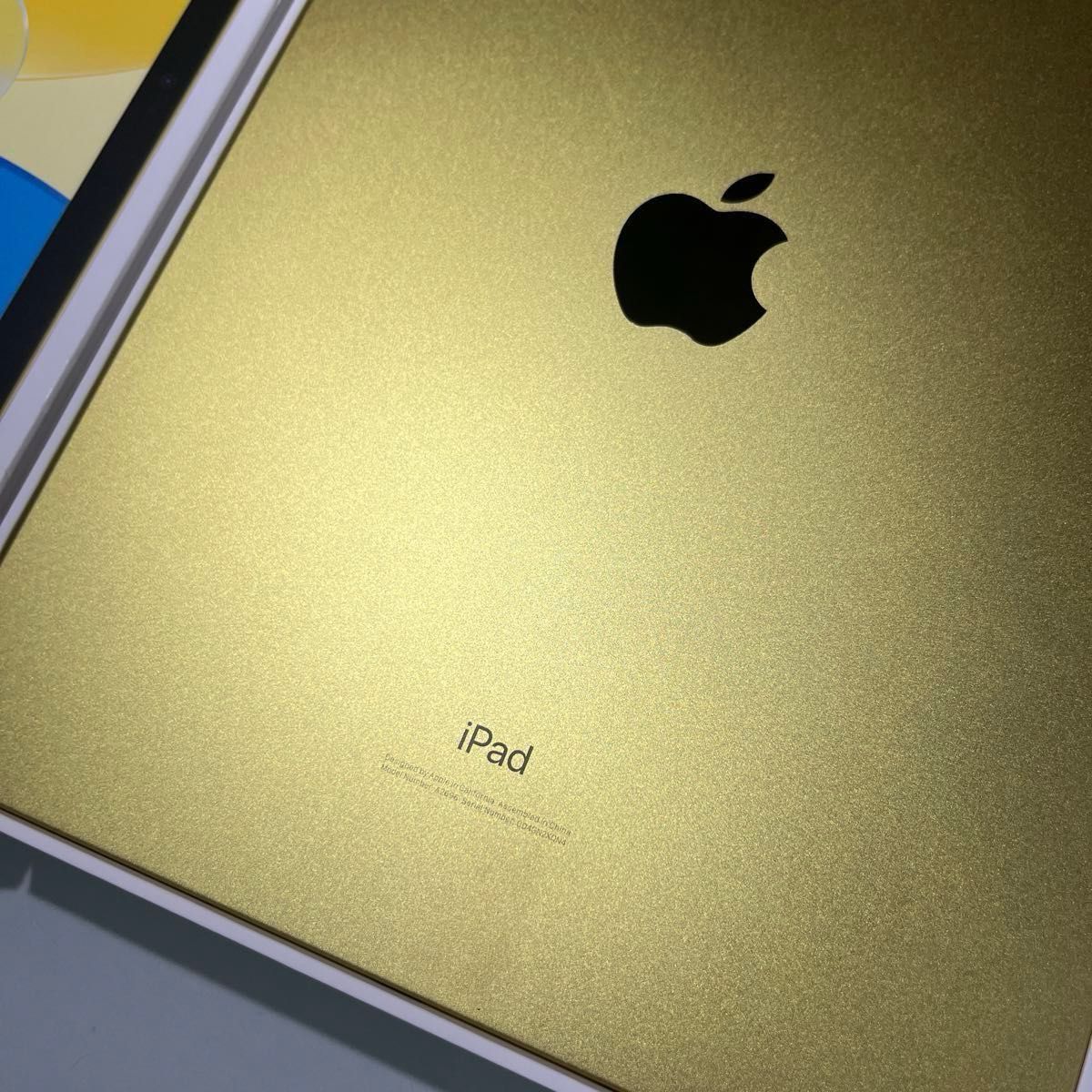 iPad 第10世代 64GB Wi-Fi イエロー 割れなし 刻印入り 2022 iPad 第10世代 64GB Wi-Fi イエロー 割れなし 刻印入り 2022