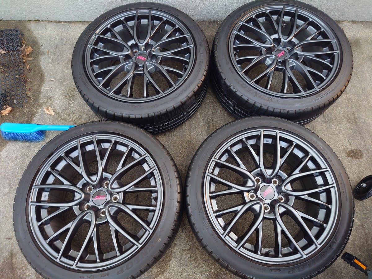 WRX STI 純正 ホイール 245/40R18 8 5J +55 vab レヴォーグ s4 WRX STI 純正 ホイール 245/40R18 8 5J +55 vab レヴォーグ s4