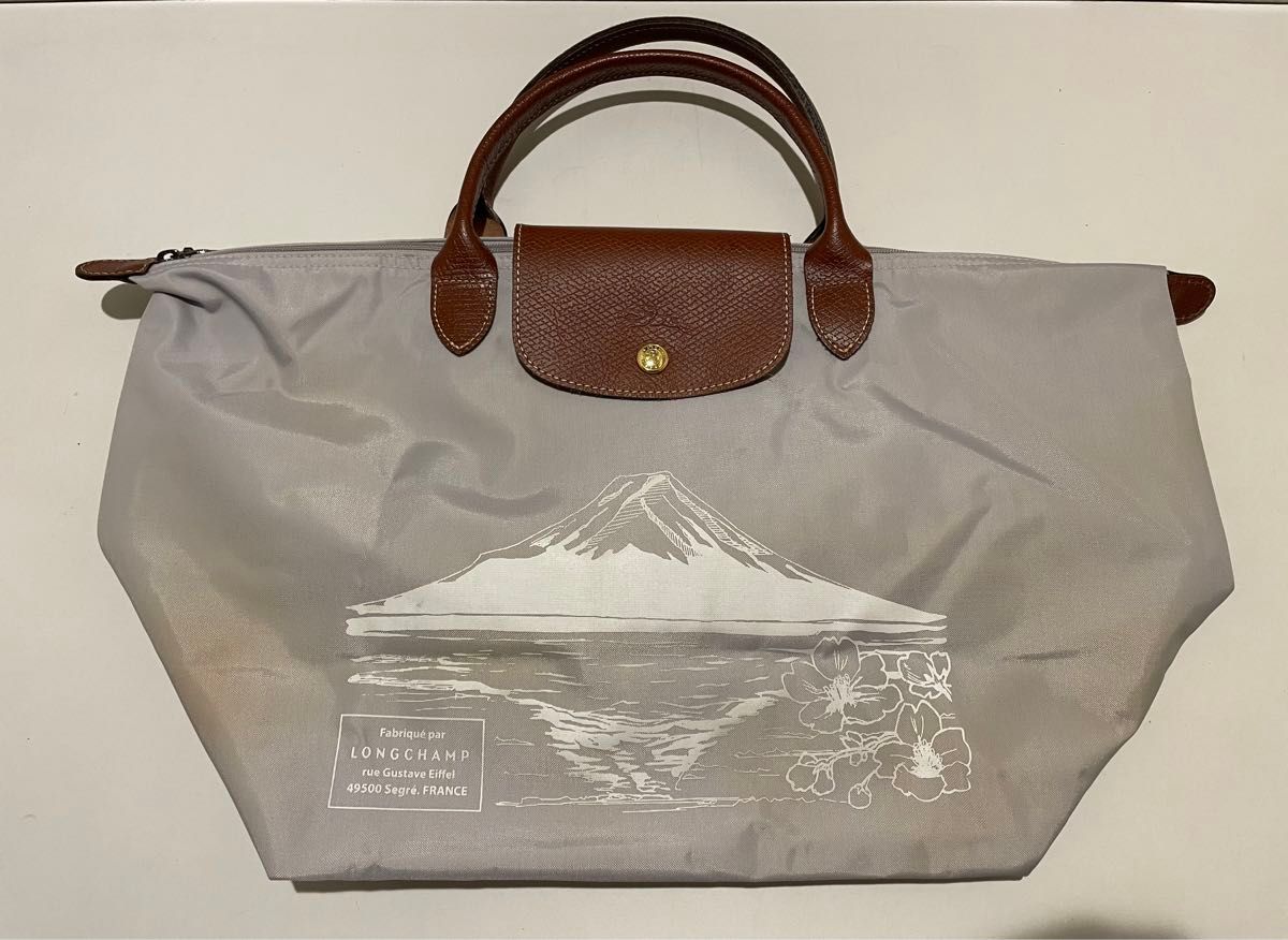 LONGCHAMP ロンシャン プリアージュ 富士山 トートバッグ 限定 LONGCHAMP ロンシャン プリアージュ 富士山 トートバッグ 限定
