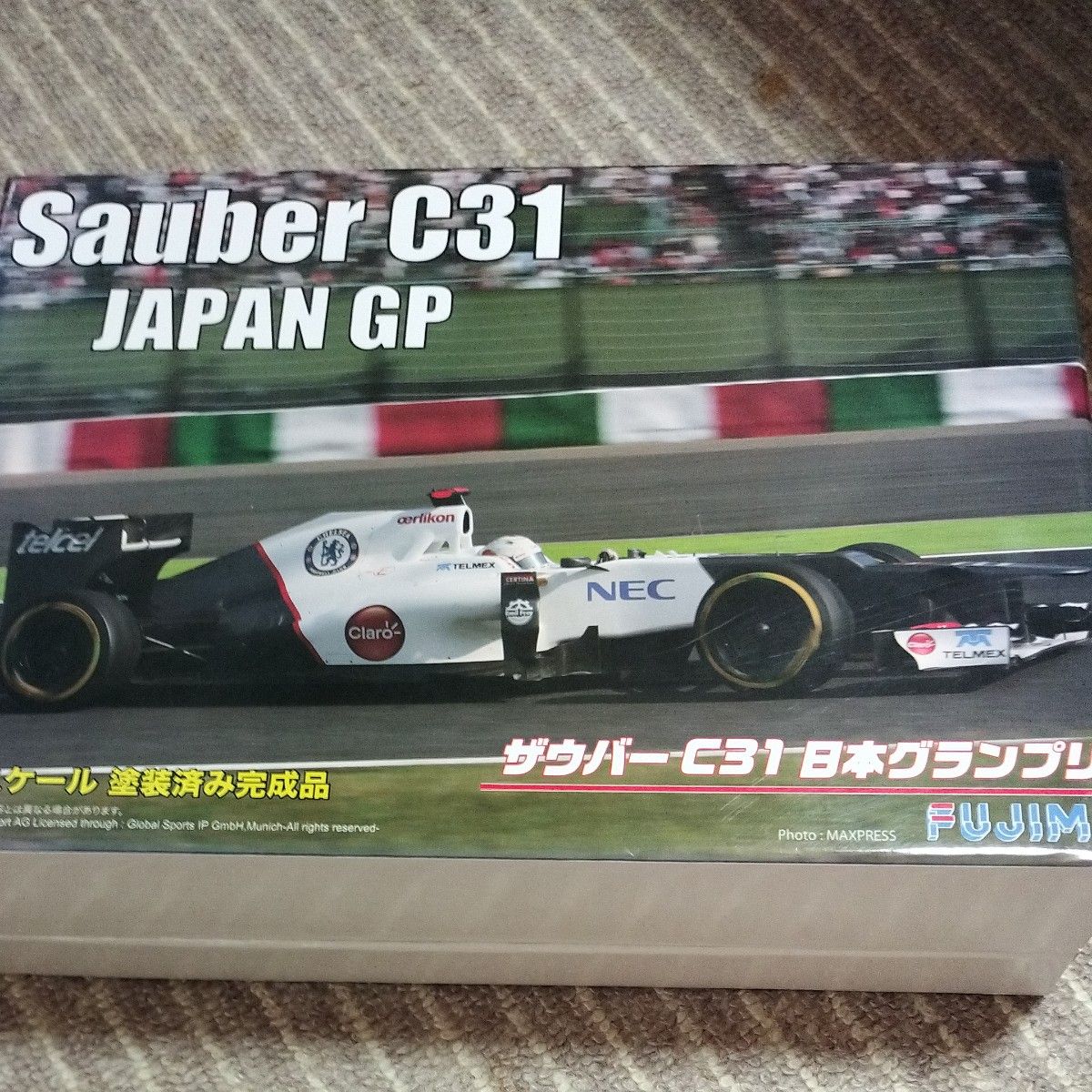 1/20ザウバーC31日本グランプリ 小林可夢偉 フジミ完成品 専用 1/20ザウバーC31日本グランプリ 小林可夢偉 フジミ完成品 専用