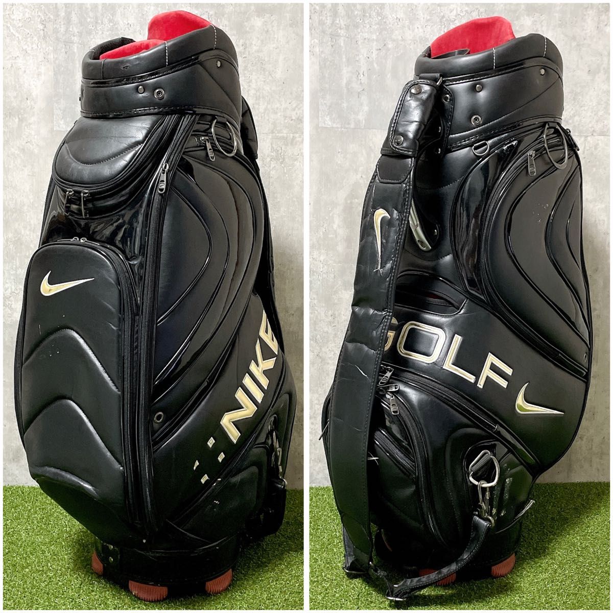 希少 NIKE GOLF ナイキゴルフ ツアーモデル 3点式 キャディ 希少 NIKE GOLF ナイキゴルフ ツアーモデル 3点式 キャディ