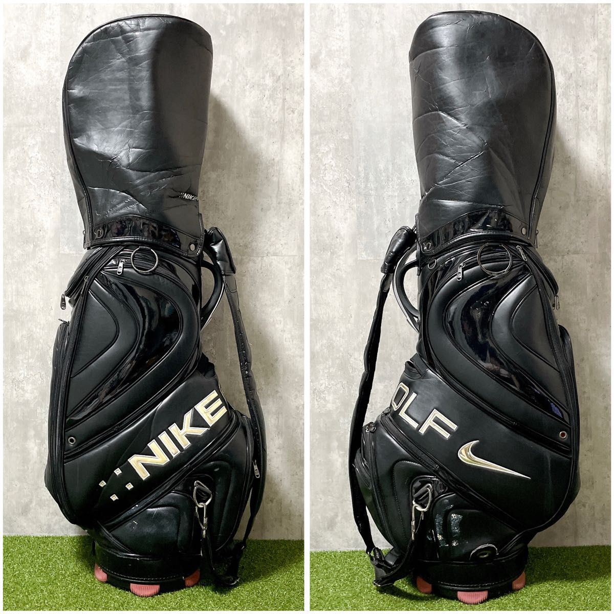 希少 NIKE GOLF ナイキゴルフ ツアーモデル 3点式 キャディ 希少 NIKE GOLF ナイキゴルフ ツアーモデル 3点式 キャディ