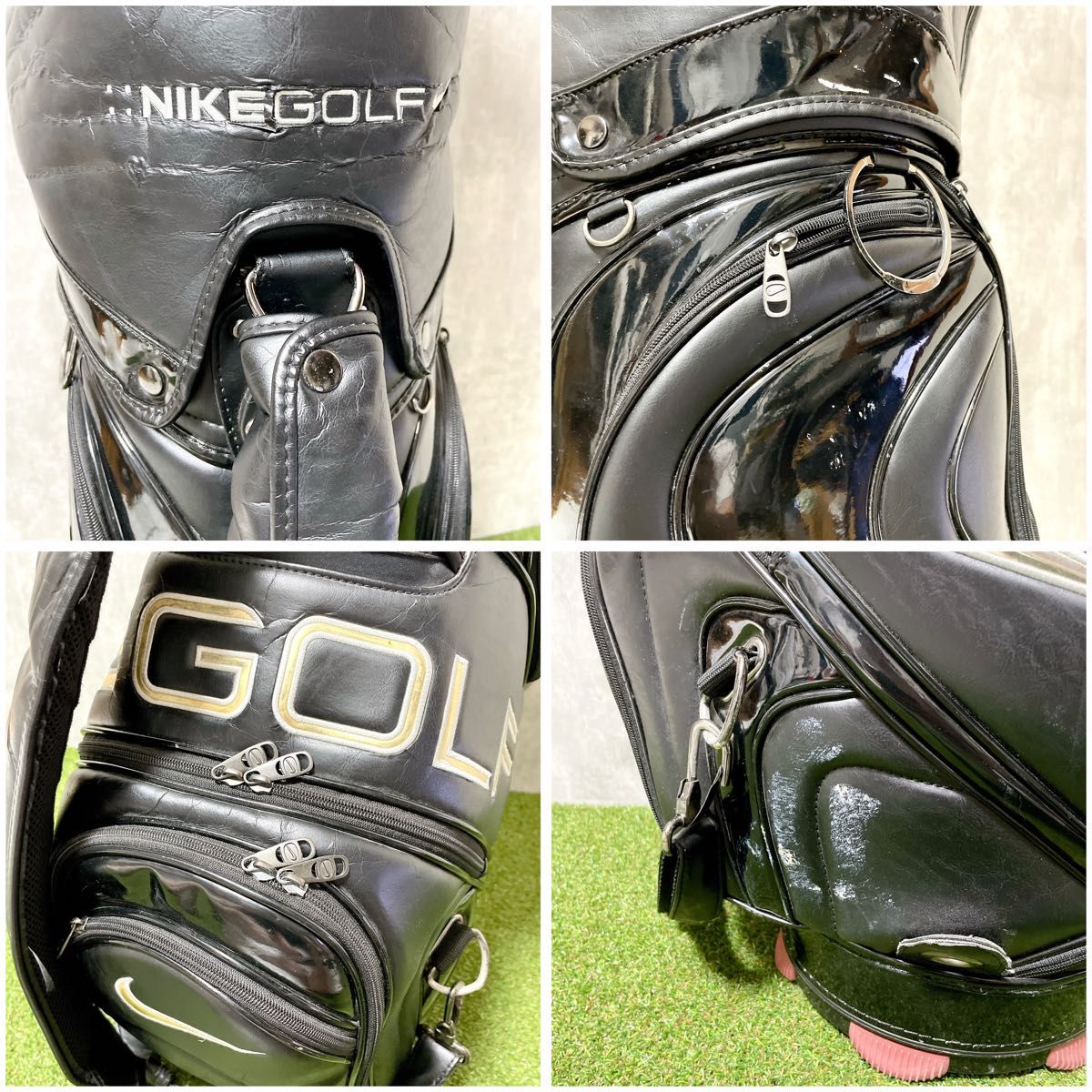 希少 NIKE GOLF ナイキゴルフ ツアーモデル 3点式 キャディ 希少 NIKE GOLF ナイキゴルフ ツアーモデル 3点式 キャディ