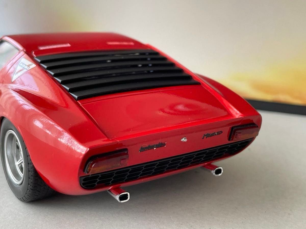 ランボルギーニミウラP400 ホッケンハイム仕様 1/24 ハセガワ ランボルギーニミウラP400 ホッケンハイム仕様 1/24 ハセガワ