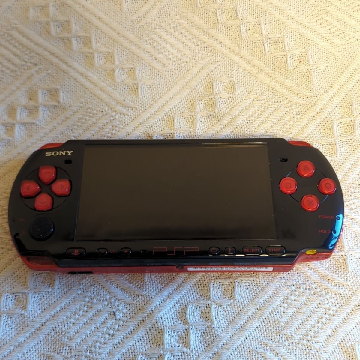 PSP 3000 ブラック×レッド PSP 3000 ブラック×レッド