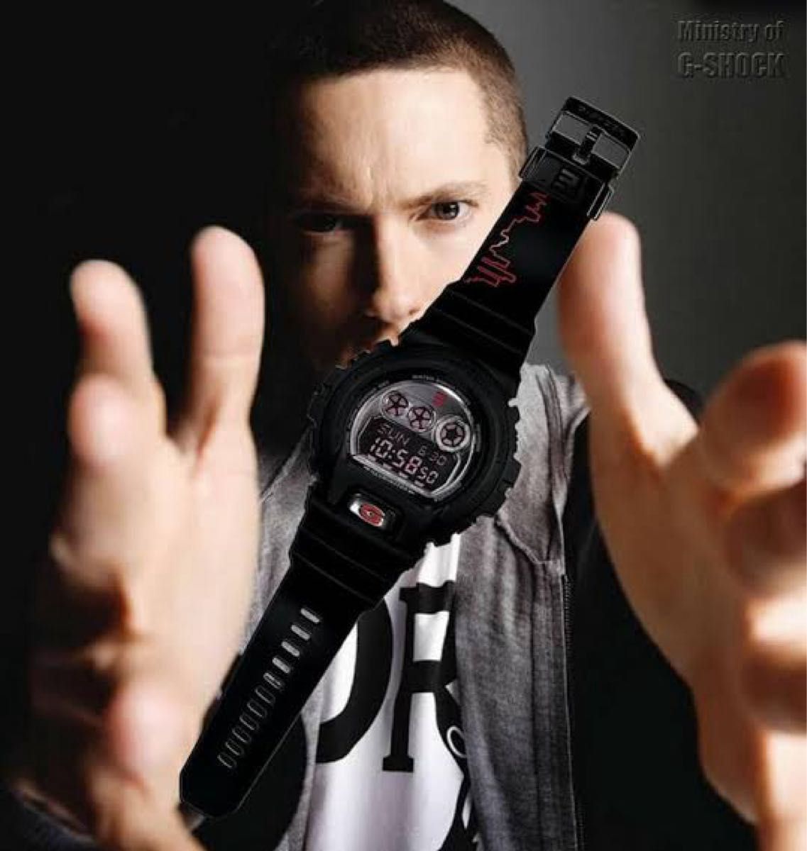 CASIO G-SHOCK エミネムコラボ 30周年 GD-X6900MNM-1JR 限定品 CASIO G-SHOCK エミネムコラボ 30周年 GD-X6900MNM-1JR 限定品