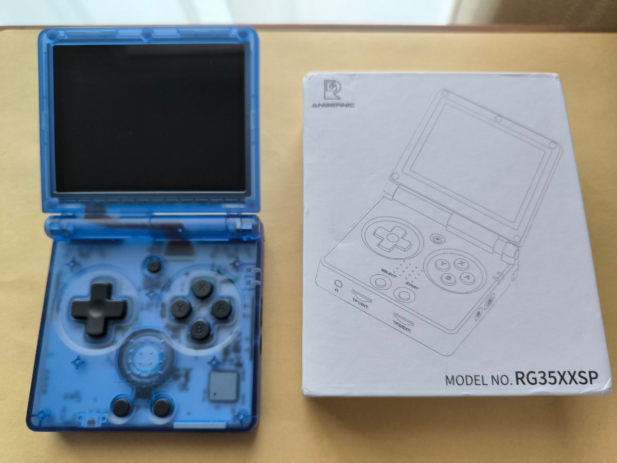 Anbernic RG35XXSP クリアブルー 未使用品 RG35XX SP|Yahoo Anbernic RG35XXSP クリアブルー 未使用品 RG35XX SP|Yahoo