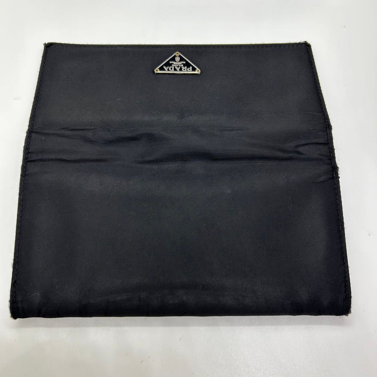 【PRADA】国内発送 長財布 サフィアーノレザー ナイロン ロゴ PRADA プラダ 長財布 サフィアーノ レザー 三角プレート