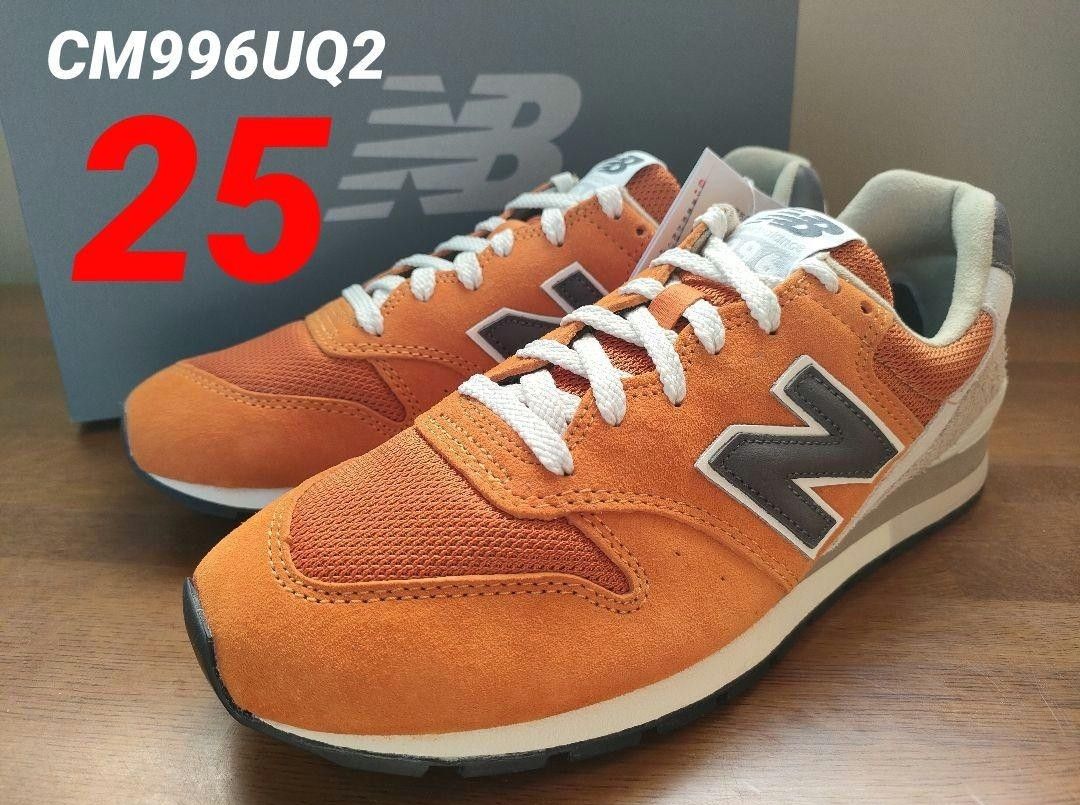 新品未使用】ニューバランス CM996UQ2 25cm ORANGE|Yahoo 新品未使用】ニューバランス CM996UQ2 25cm ORANGE|Yahoo