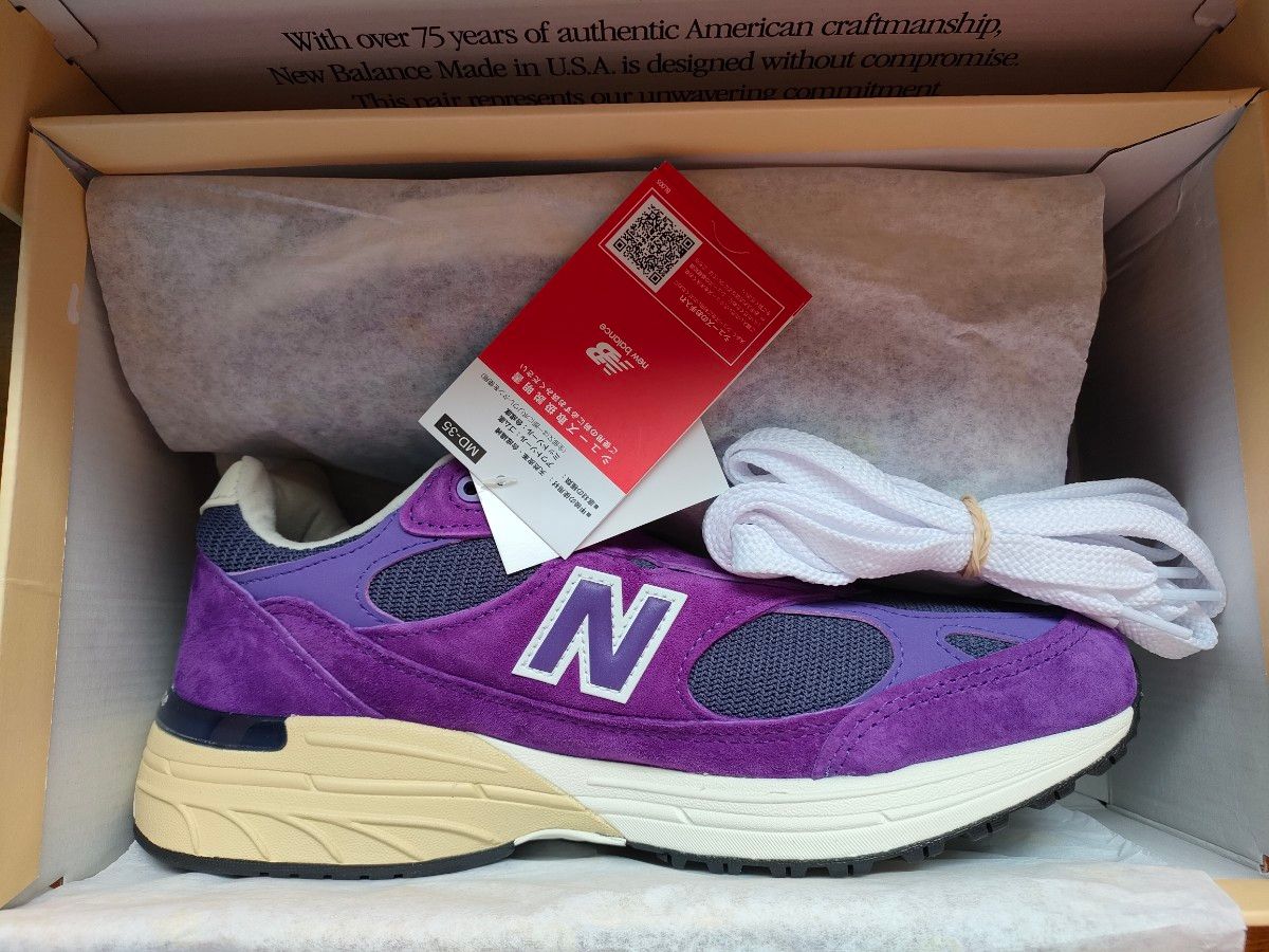 希少 Made in USA ニューバランス U993PG 27cm パープル PURPLE 希少 Made in USA ニューバランス U993PG 27cm パープル PURPLE