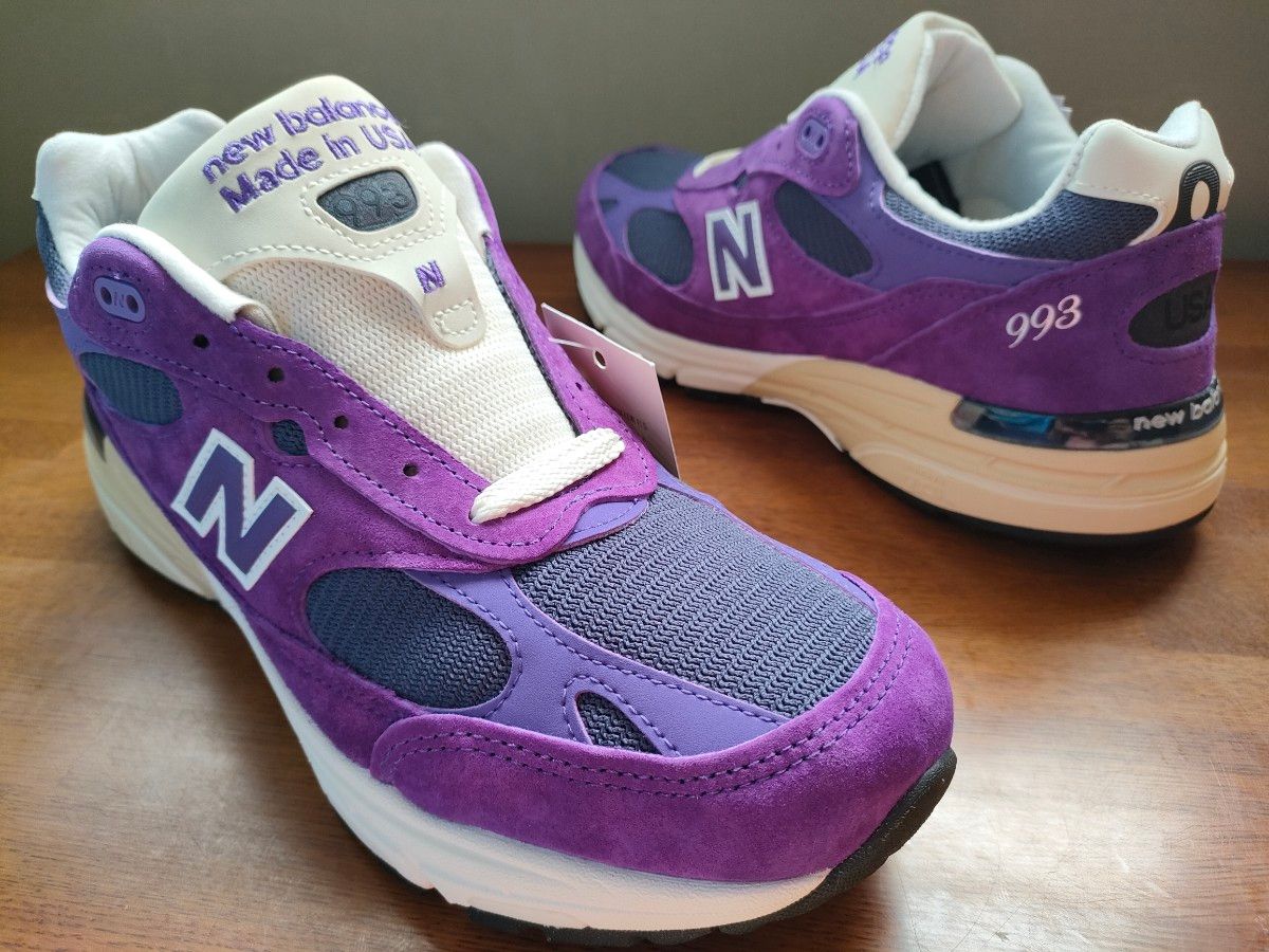 希少 Made in USA ニューバランス U993PG 27cm パープル PURPLE 希少 Made in USA ニューバランス U993PG 27cm パープル PURPLE