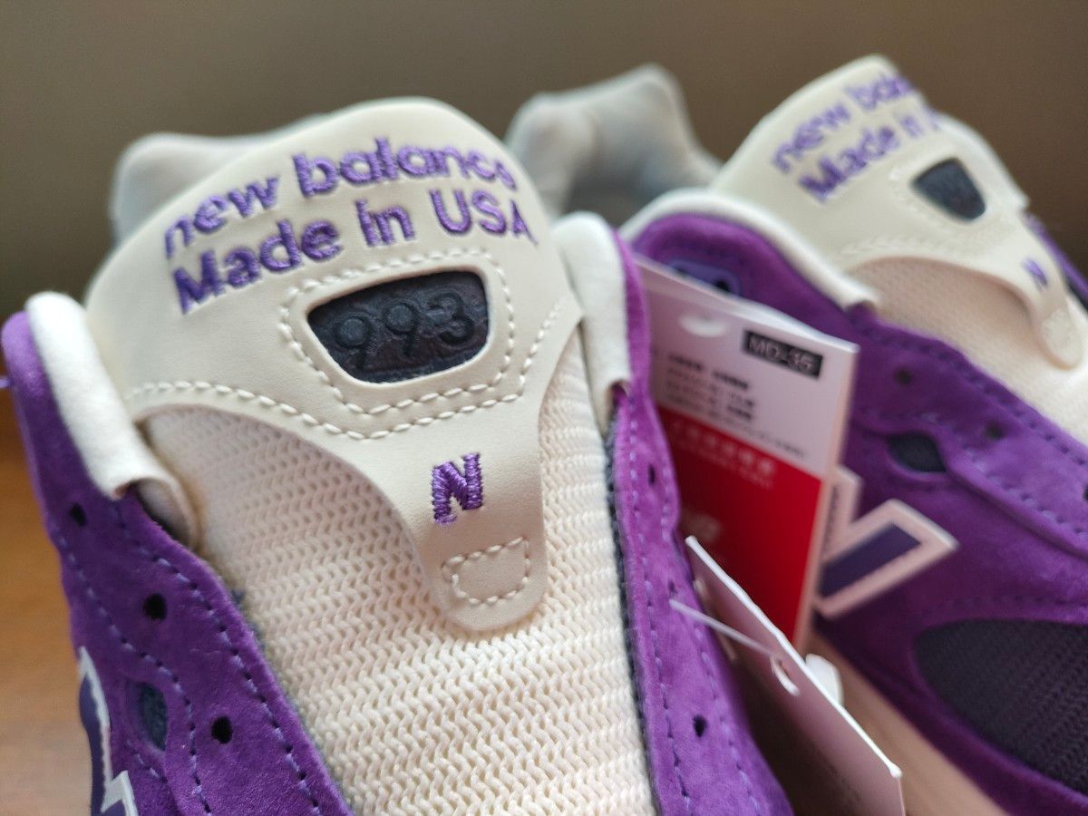 希少 Made in USA ニューバランス U993PG 27cm パープル PURPLE 希少 Made in USA ニューバランス U993PG 27cm パープル PURPLE