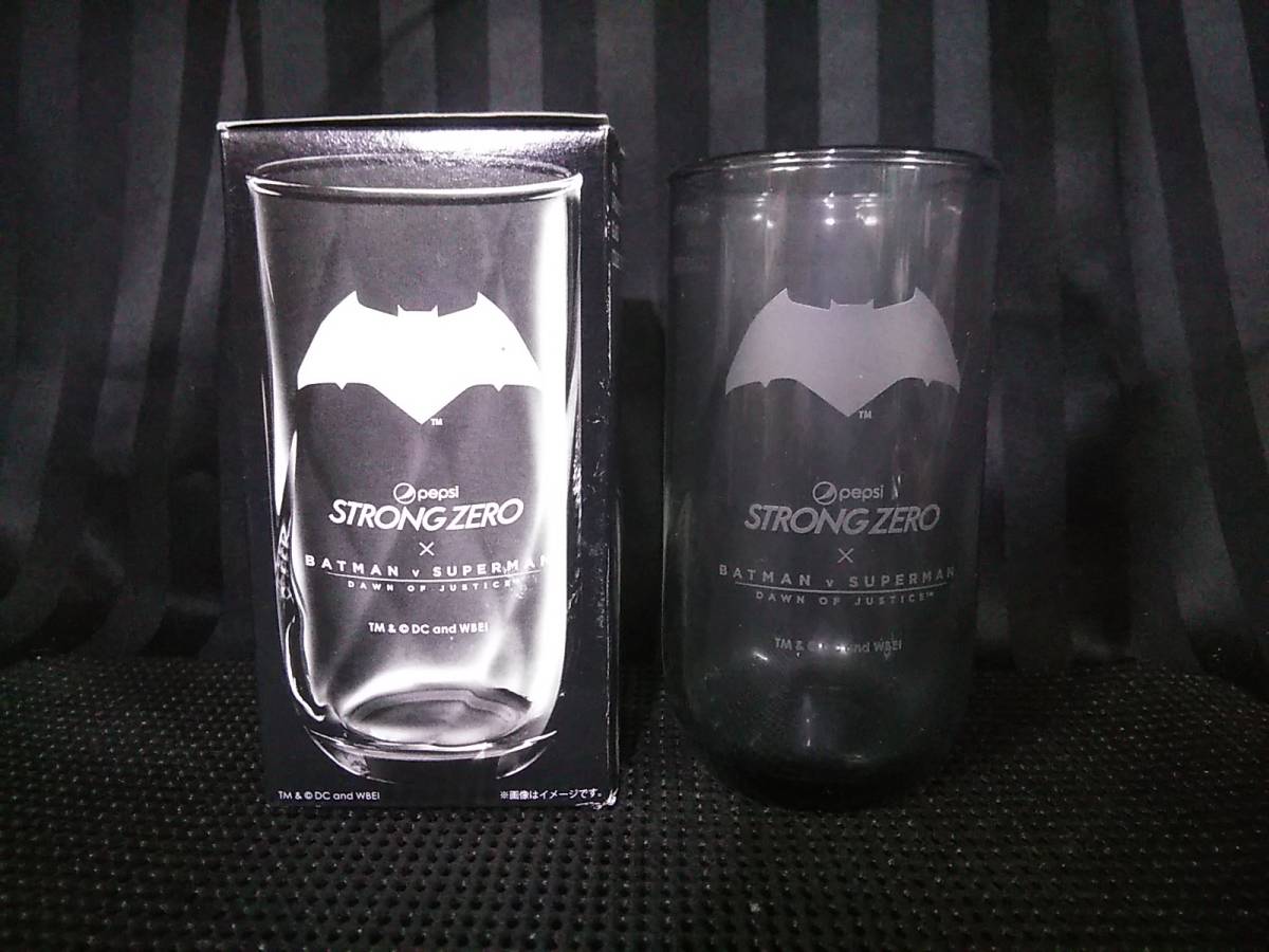 pepsi STRONG ZERO BATMAN vs SUPERMAN стакан Batman tw6