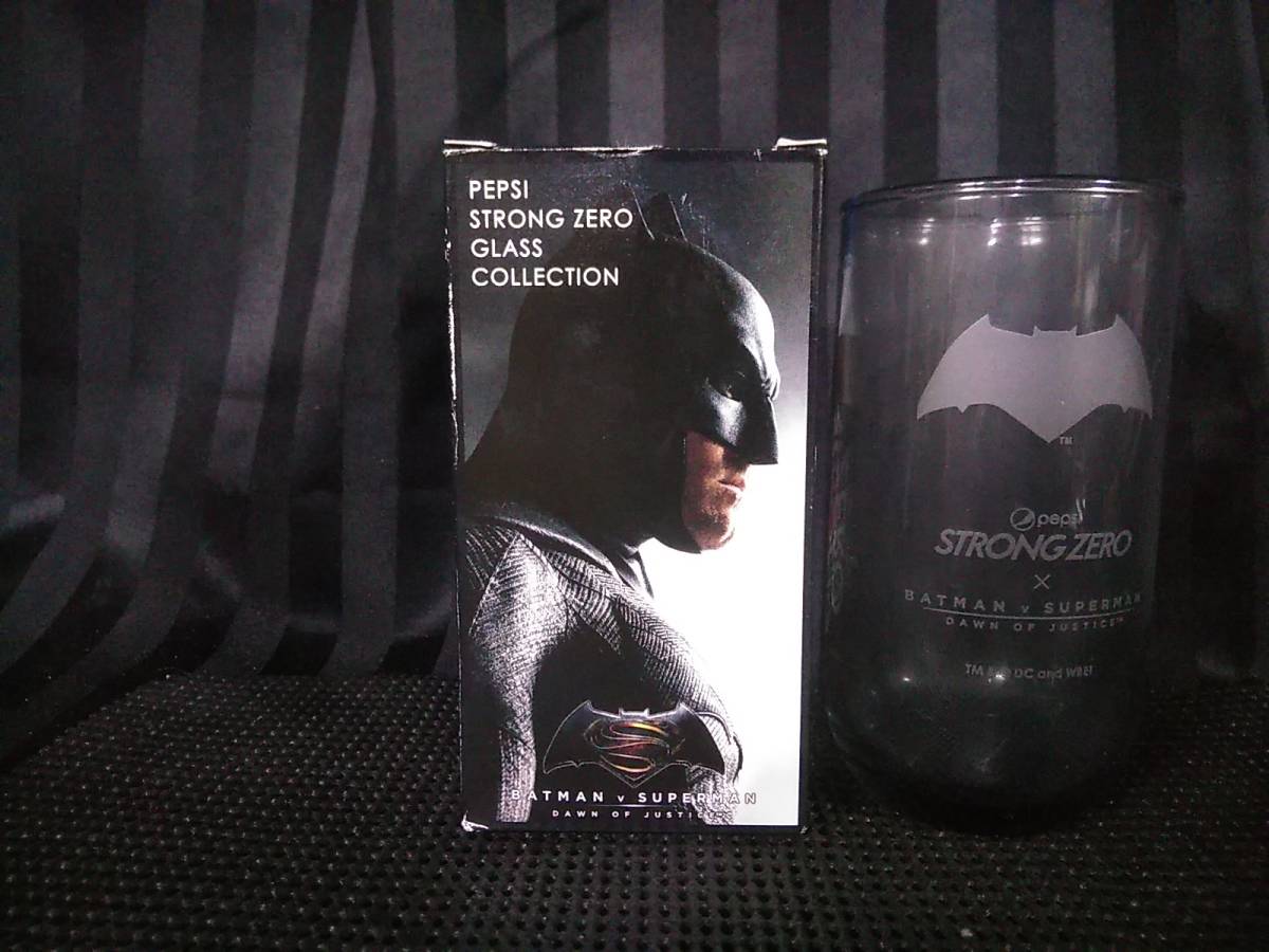 pepsi STRONG ZERO BATMAN vs SUPERMAN стакан Batman tw6