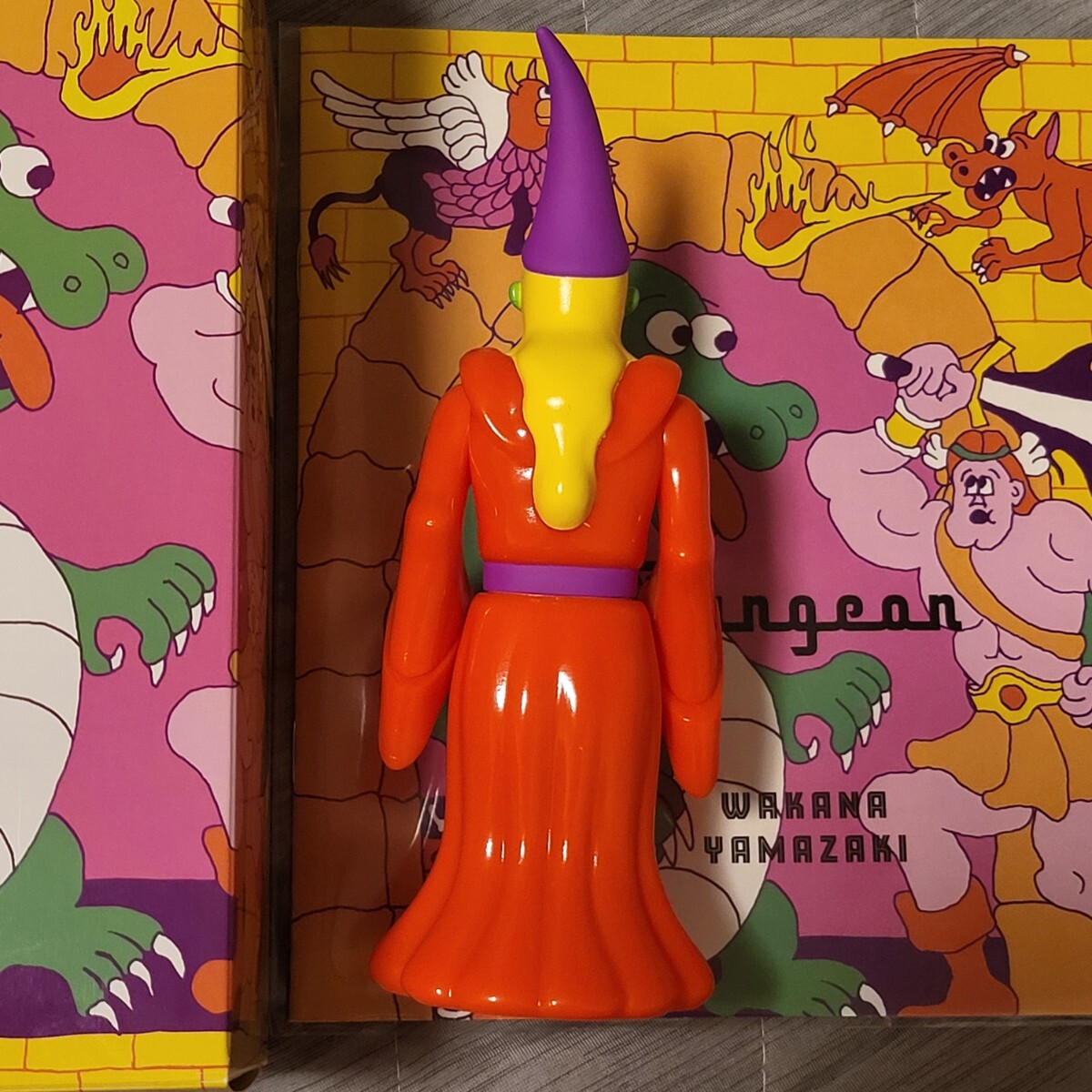 山崎若菜 魔法使い ソフビ T9G INSTINCTOY kaws ビンテージ 山崎若菜 魔法使い ソフビ T9G INSTINCTOY kaws ビンテージ