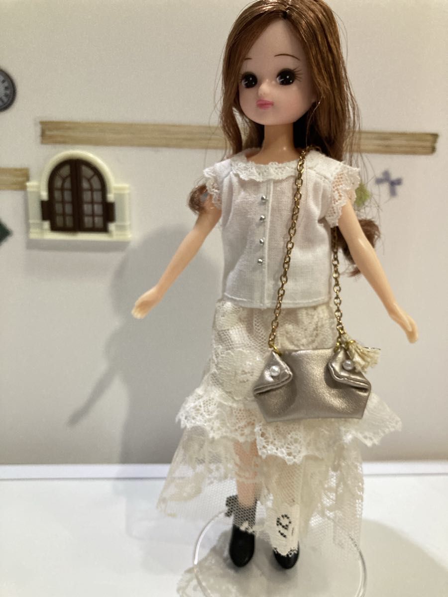 注目ショップ・ブランドのギフト 洋服 服 リカちゃん 大人リカちゃん アウト ハンドメイド 人形